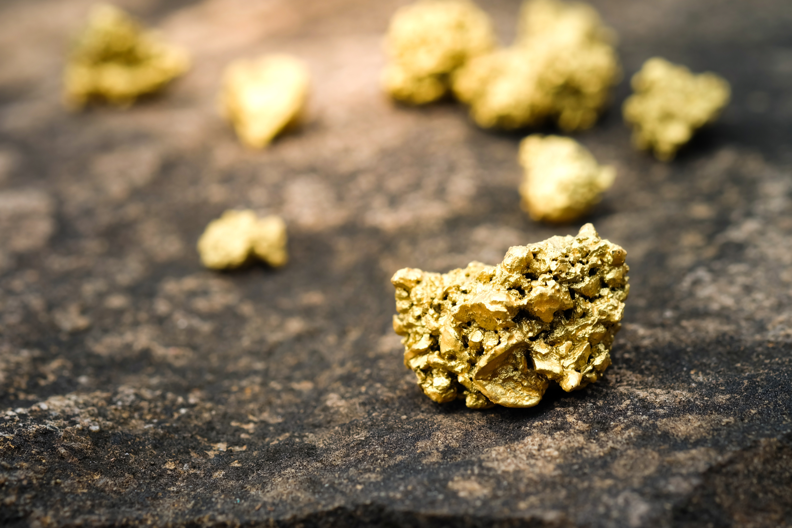 Gold-nugget